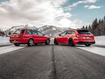Audi RS2 vs Audi RS4 Avant